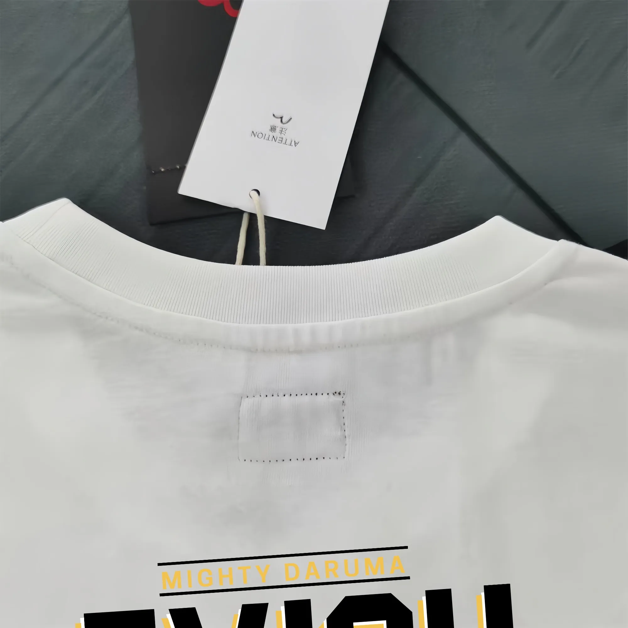 Evisu 2025New Arrival T ⚠ Quality⚠ Same Style T 。 ，Black S-XXL，White S-XXL，Gray M-XXL，Red S-XXL， Red M-XXL